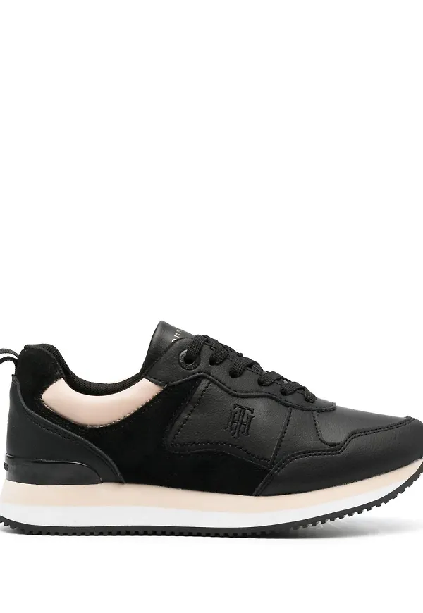 Tommy Hilfiger Active låga sneakers - Svart
