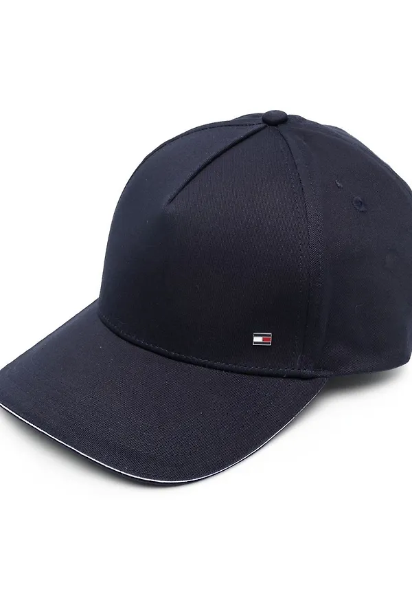 Tommy Hilfiger basebollkeps med logotyp - Blå