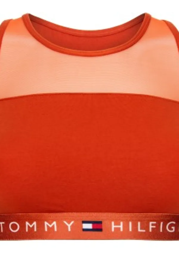 Tommy Hilfiger BH Bralette Orange bomull Medium Dam