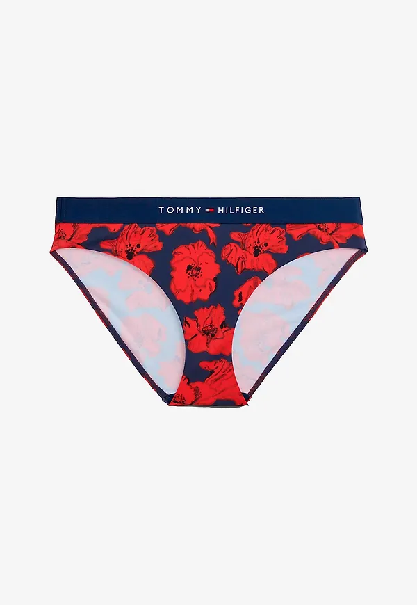 Tommy Hilfiger - Bikinitrosa Classic Bikini Print - Röd