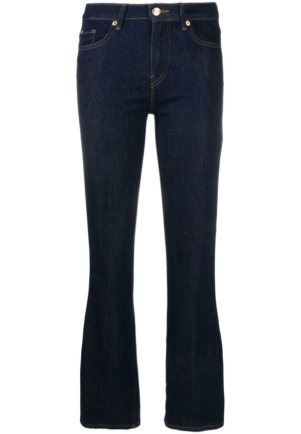Tommy Hilfiger bootcut-jeans med smal passform - Blå
