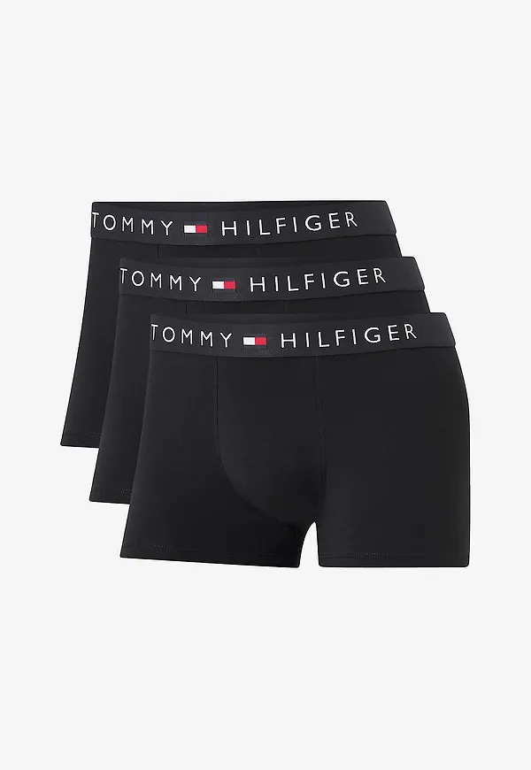 Tommy Hilfiger - Boxerkalsong 3-pack - Svart