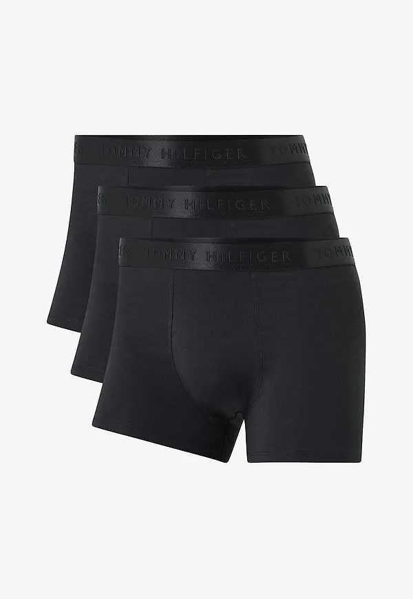 Tommy Hilfiger - Boxerkalsonger Trunk 3-pack - Svart