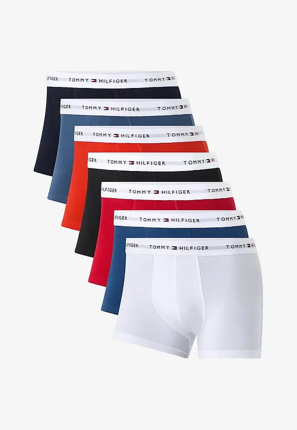 Tommy Hilfiger - Boxerkalsonger Trunk 7-pack - Flerfärgad
