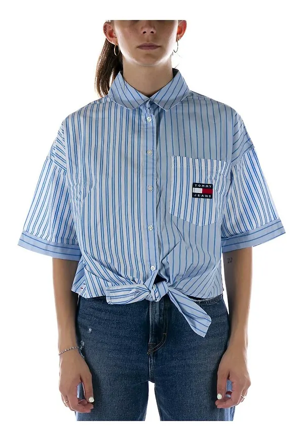 Tommy Hilfiger Casual Shirt Blå, Dam