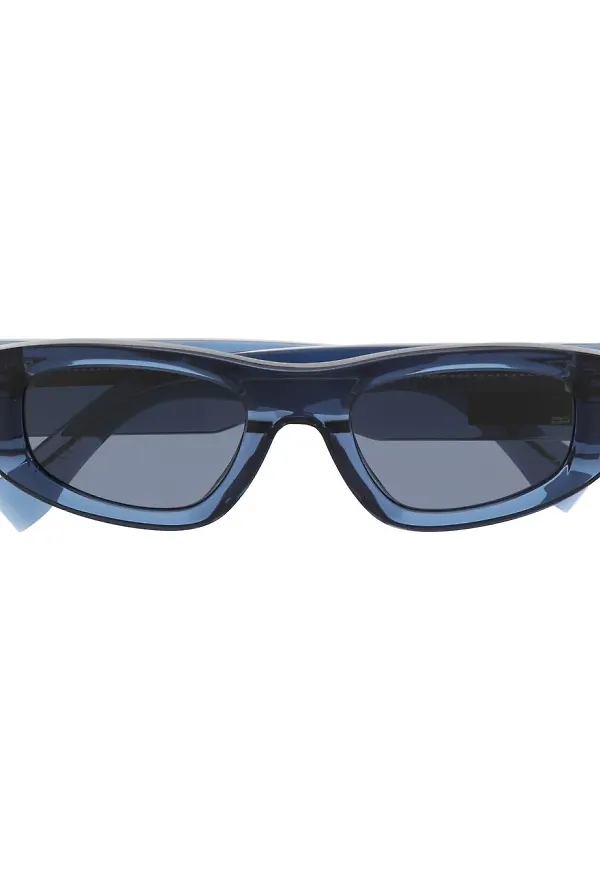 Tommy Hilfiger cat eye-solglasögon - Blå