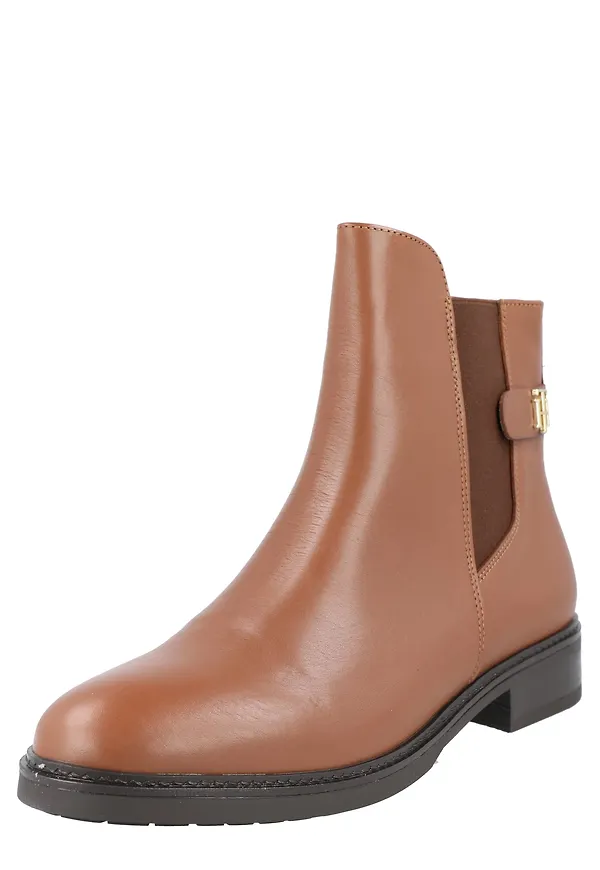 TOMMY HILFIGER Chelsea boots karamell