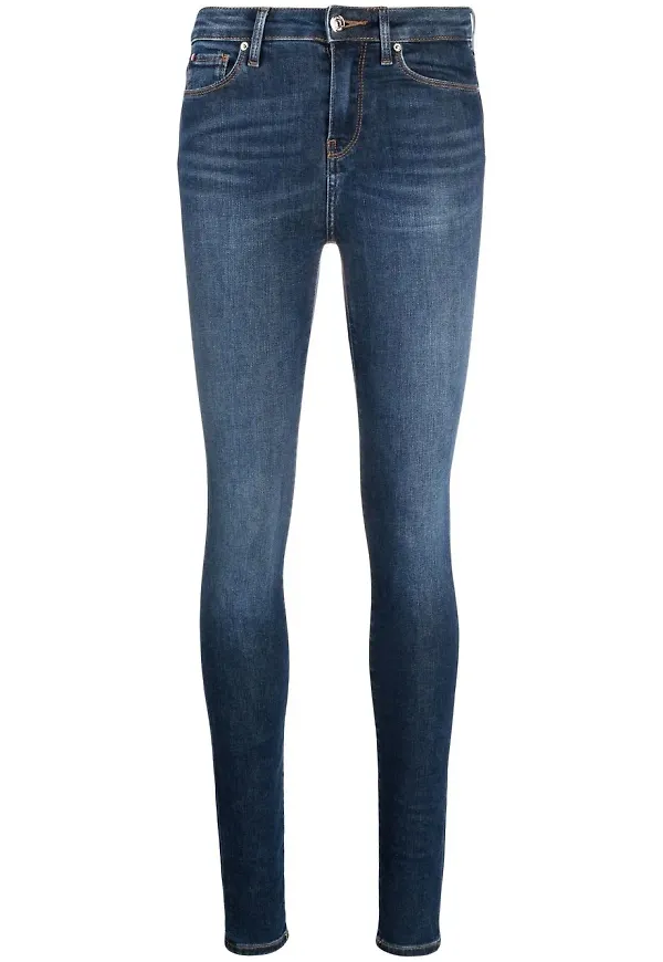 Tommy Hilfiger Como skinny-jeans - Blå