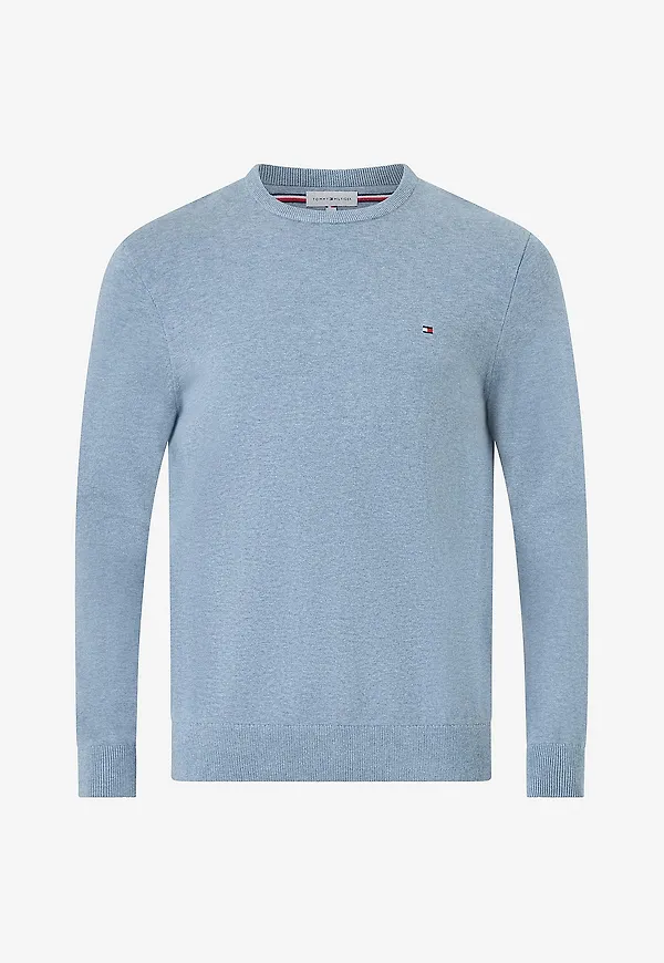 Tommy Hilfiger - Crewneck Essential Ssnl Cotton - Blå