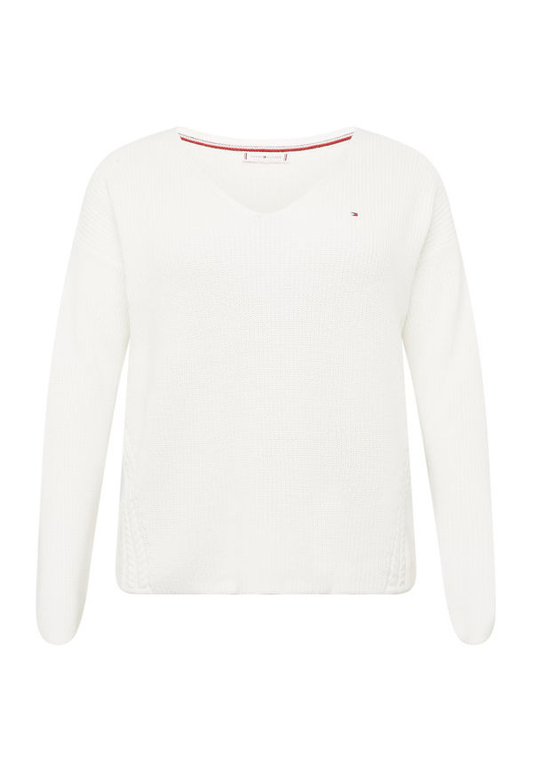 Tommy Hilfiger Curve Tröja blandade färger / naturvit