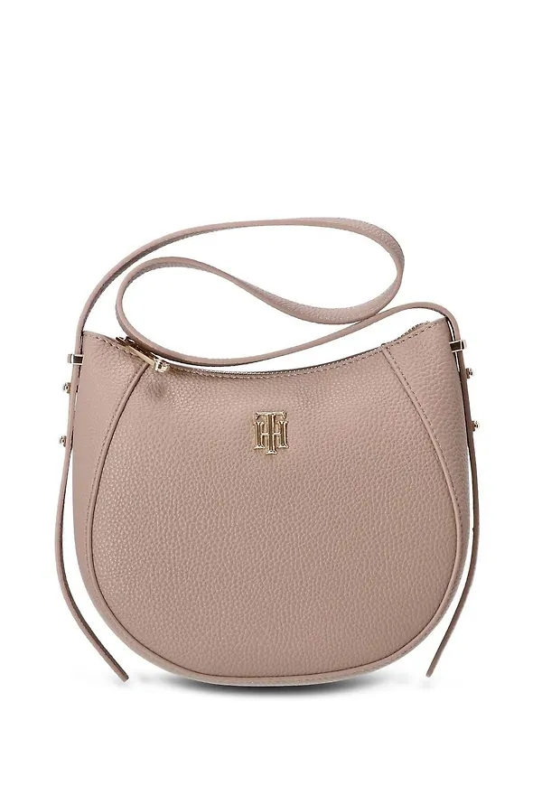 Tommy Hilfiger Element axelväska med logotypplakett - Rosa