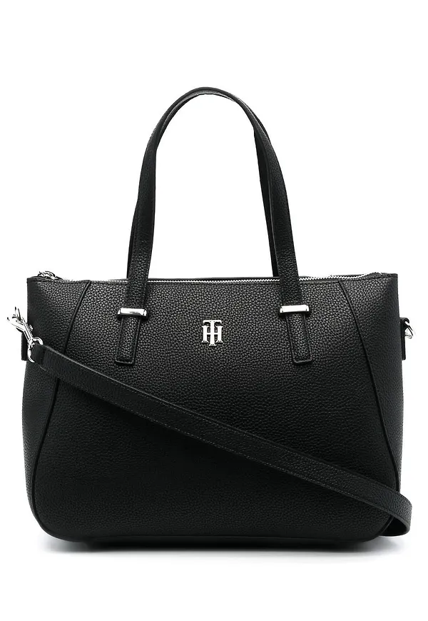 Tommy Hilfiger Element strukturerad totebag - Svart