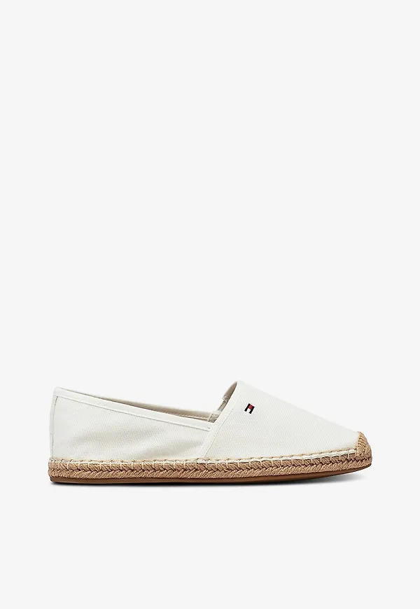 Tommy Hilfiger - Espadrillos Flag Canvas Espadrille - Beige
