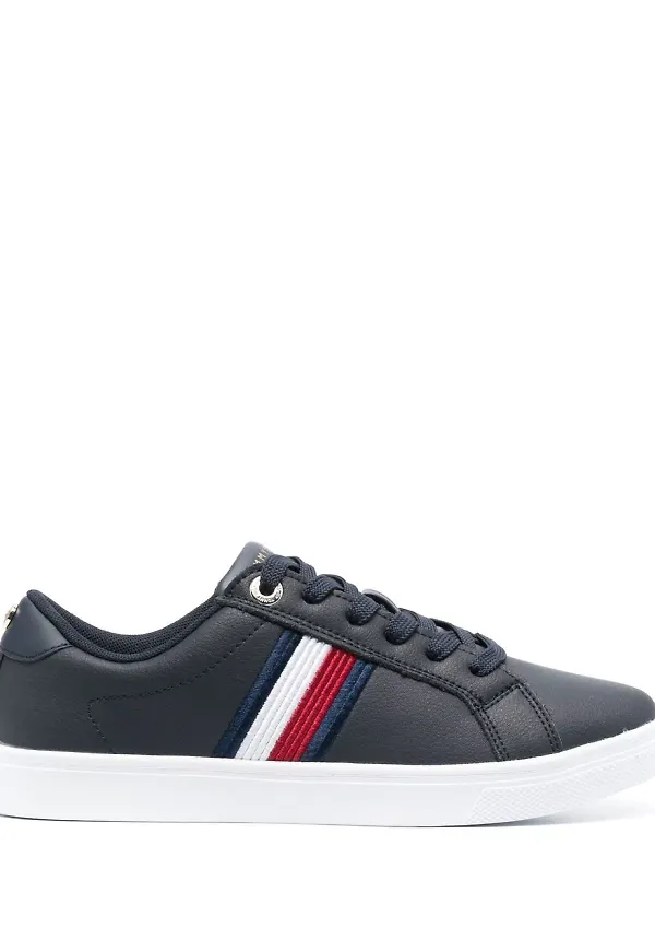 Tommy Hilfiger Essential Stripes sneakers - Blå