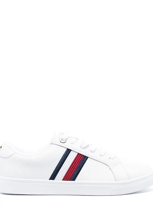 Tommy Hilfiger Essential Stripes sneakers - Vit
