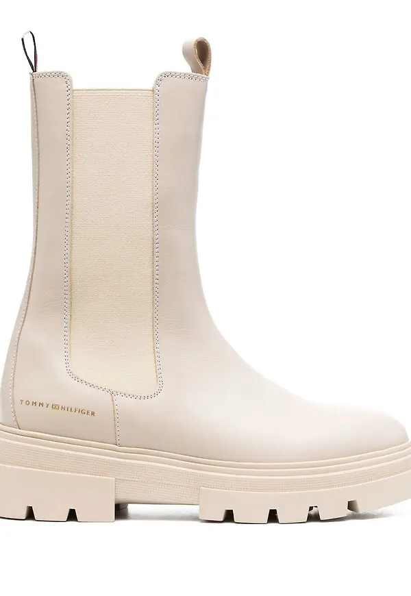 Tommy Hilfiger grova Chelsea-boots - Neutral