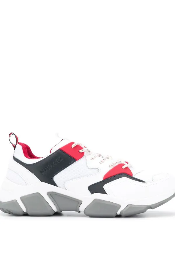 Tommy Hilfiger grova sneakers - Vit