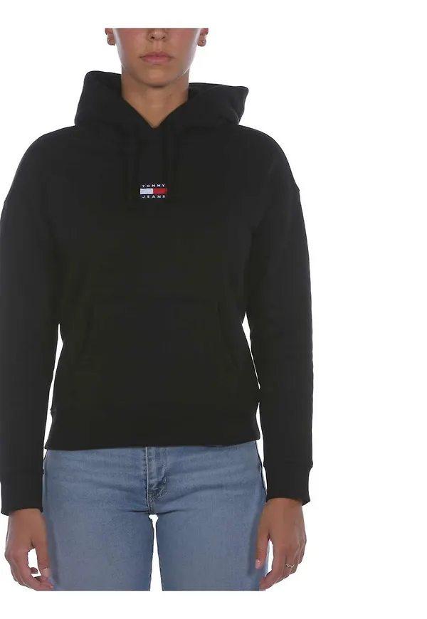Tommy Hilfiger Hoodie Svart, Dam