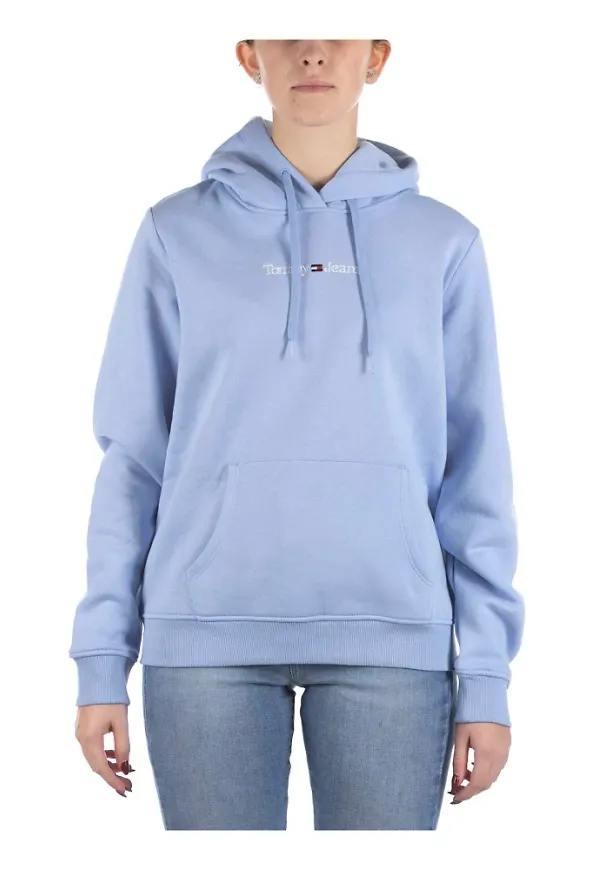 Tommy Hilfiger Hoodies Blå, Dam