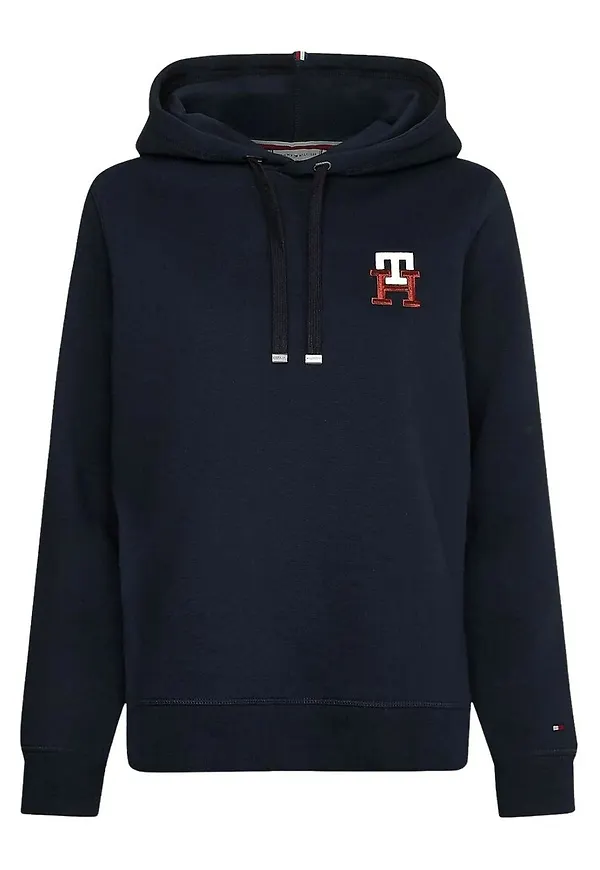 Tommy Hilfiger Hoodies Blå, Dam