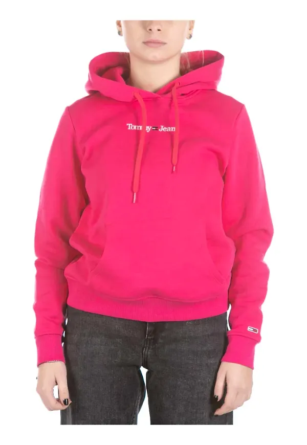 Tommy Hilfiger Hoodies Rosa, Dam