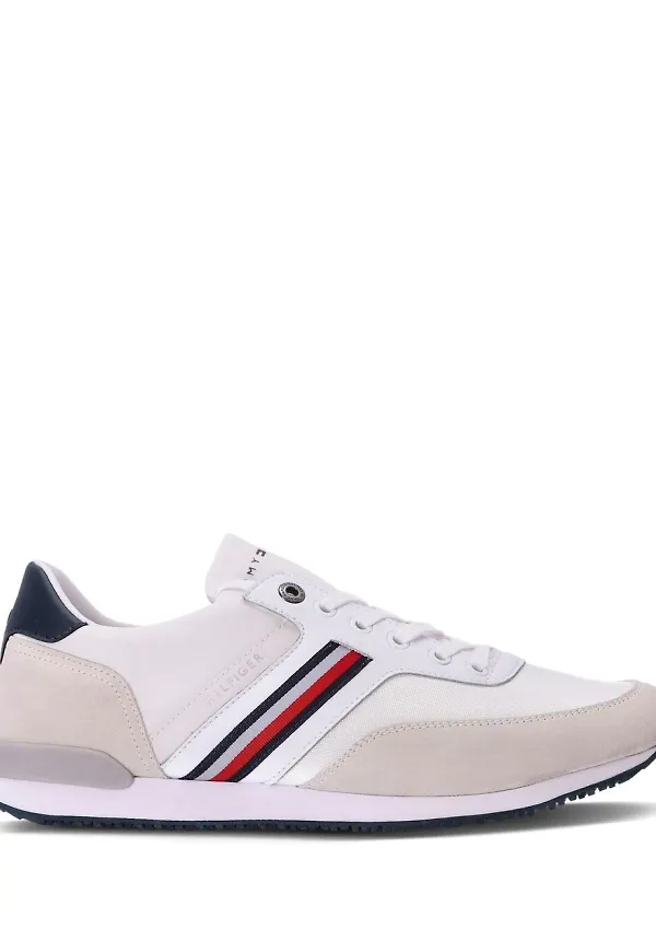 Tommy Hilfiger Iconic låga strumpsneakers - Vit