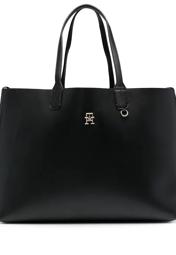 Tommy Hilfiger Iconic totebag - Svart