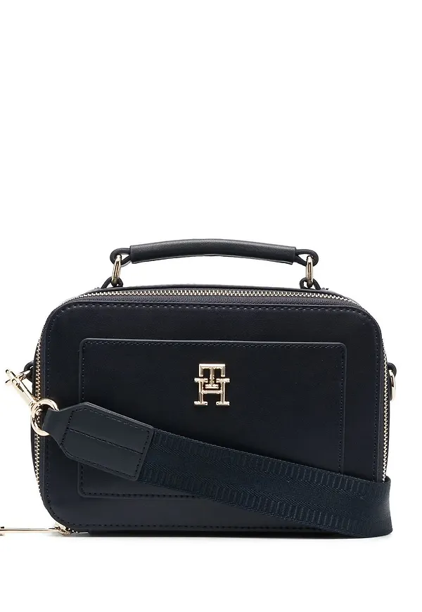 Tommy Hilfiger Iconic Trunk axelremsväska - Blå