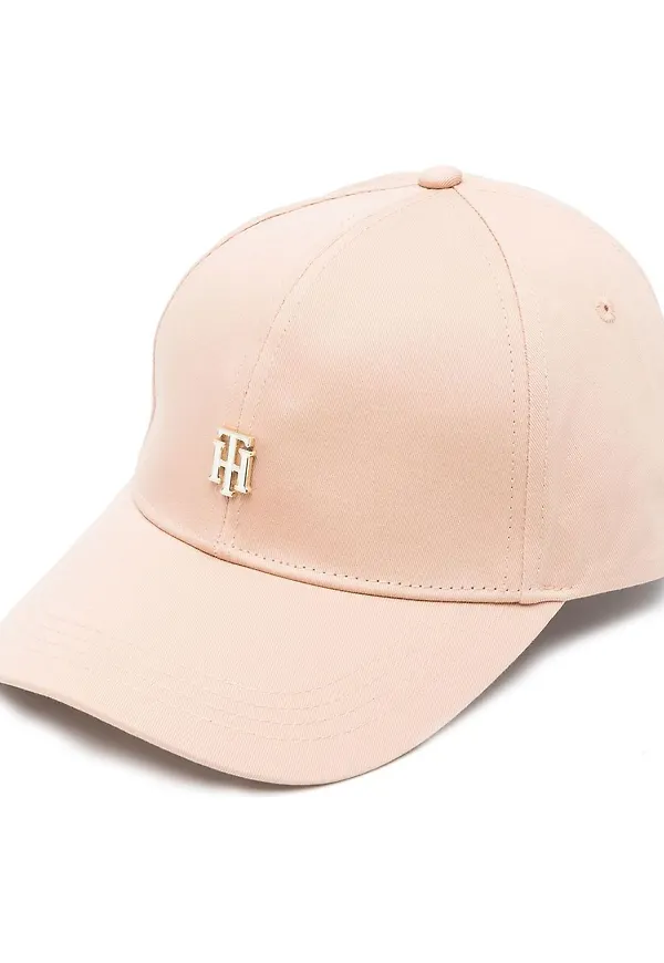 Tommy Hilfiger Interlock Plaque basebollkeps - Neutral
