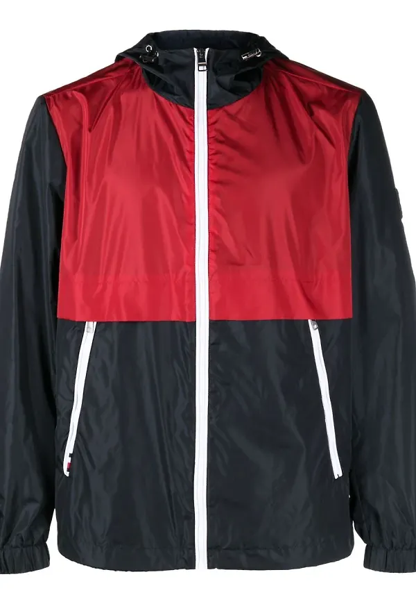 Tommy Hilfiger jacka med huva - Blå
