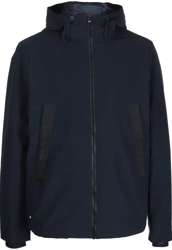 Tommy Hilfiger jacka med huva - Blå