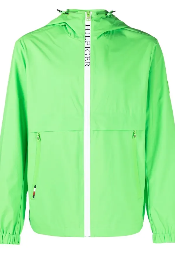 Tommy Hilfiger jacka med huva - Grön