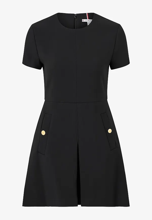 Tommy Hilfiger - Klänning Punto Mini - Svart