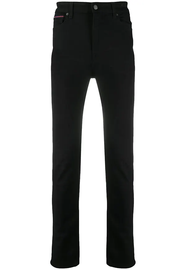 Tommy Hilfiger klassiska skinny-jeans - Svart