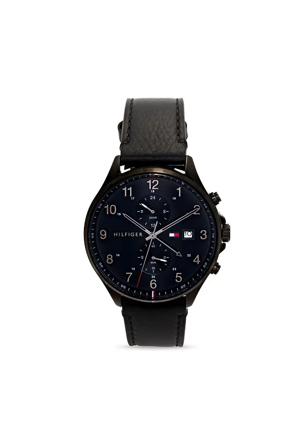 Tommy Hilfiger klocka 43 mm - Svart