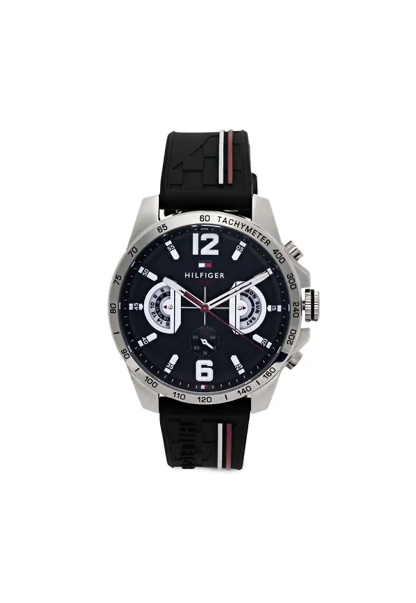 Tommy Hilfiger klocka 45 mm - Svart
