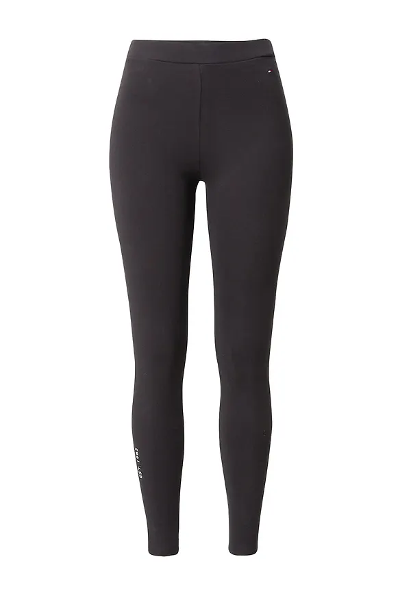TOMMY HILFIGER Leggings marinblå / eldröd / svart / vit
