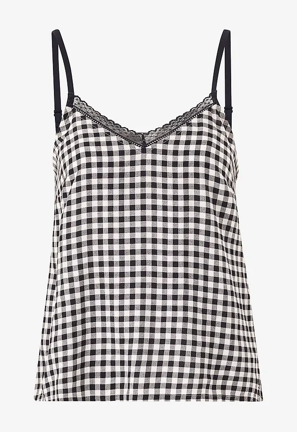 Tommy Hilfiger - Linne Woven Cami Print - Blå