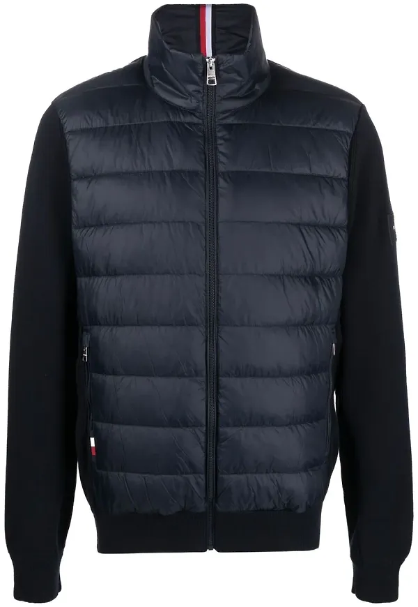 Tommy Hilfiger logo-patch jacket - Blå