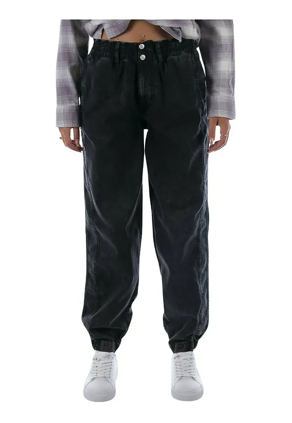 Tommy Hilfiger Loose-fit Jeans Svart, Dam