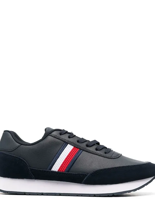 Tommy Hilfiger låga sneakers - Blå