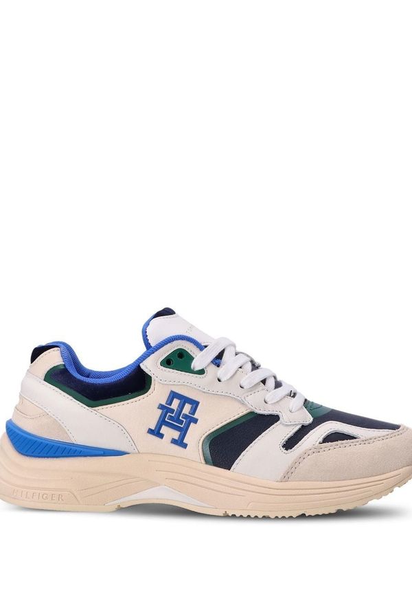 Tommy Hilfiger låga sneakers med panel - Neutral
