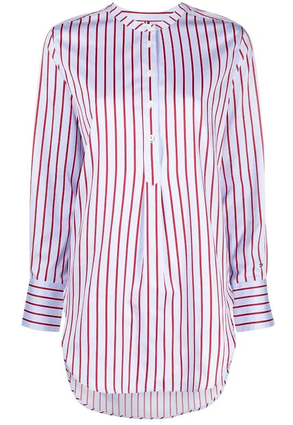Tommy Hilfiger randig tunika - Blå