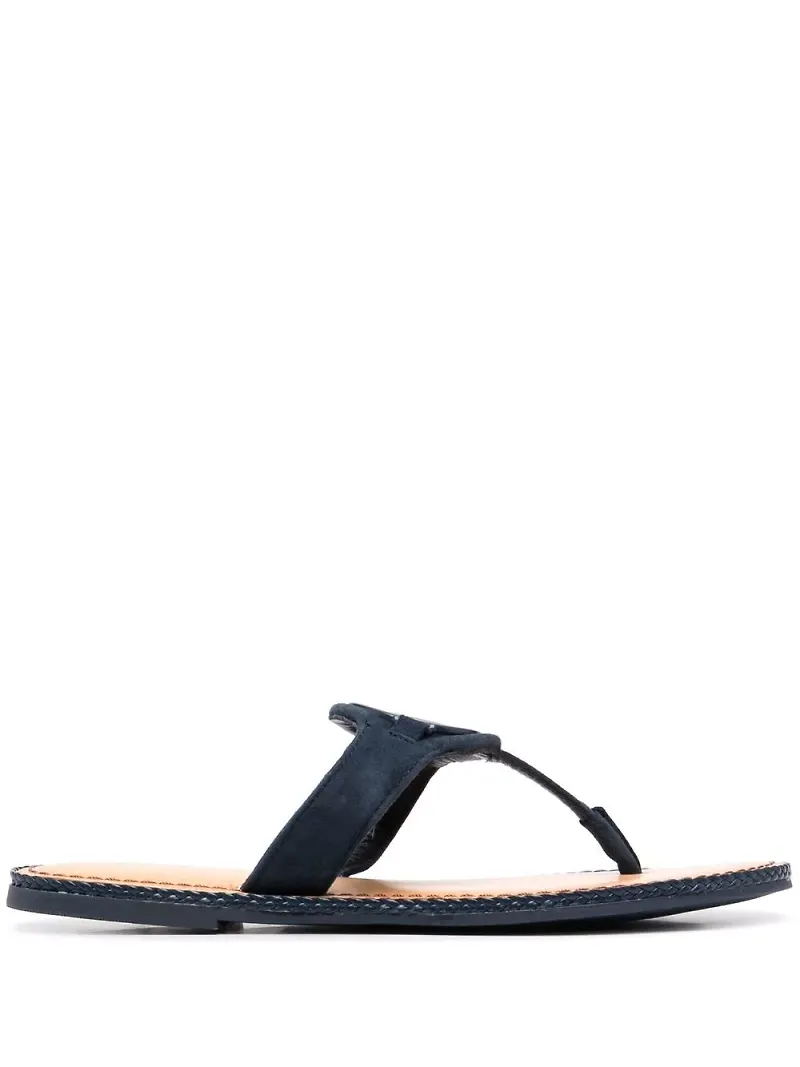 Tommy Hilfiger sandaler med metalldetalj - Blå