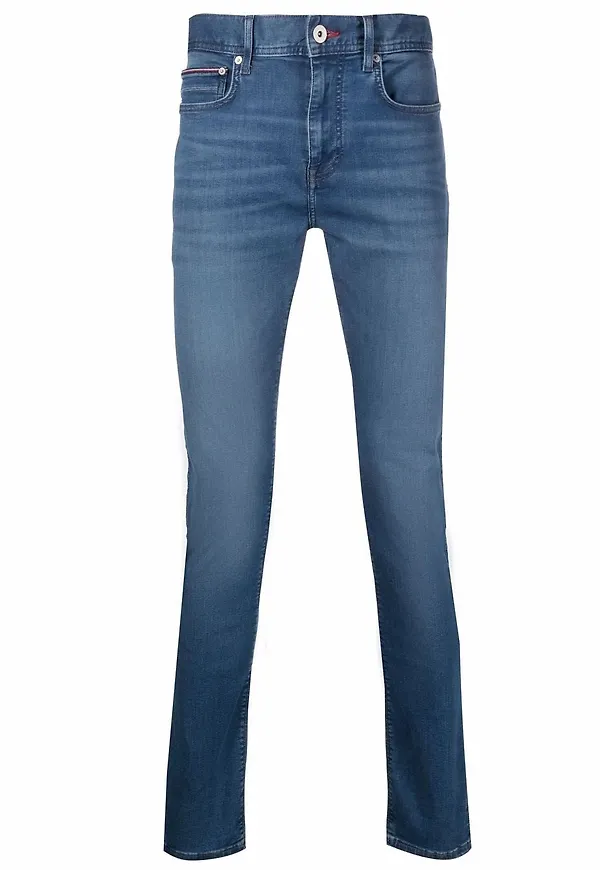 Tommy Hilfiger skinny-jeans - Blå