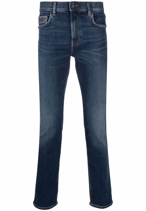 Tommy Hilfiger skinny-jeans - Blå