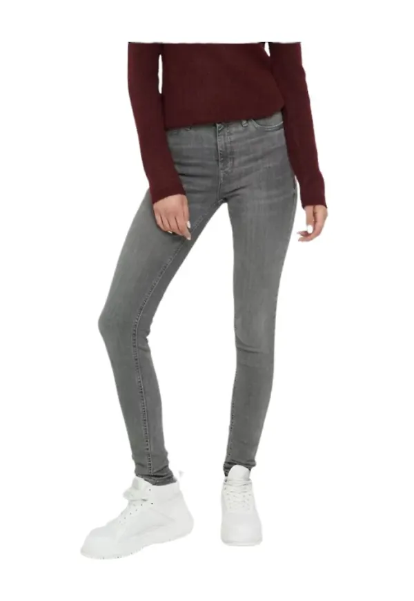 Tommy Hilfiger Smala jeans Grå, Dam