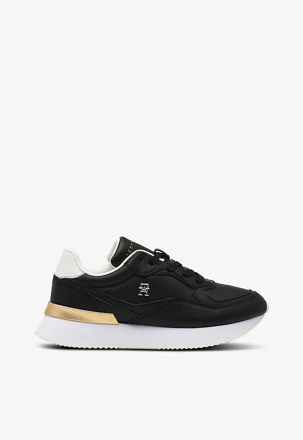 Tommy Hilfiger - Sneaker Chic Chunky Runner - Svart