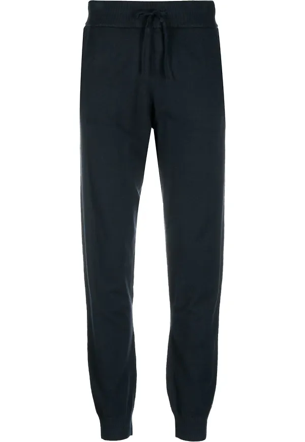 Tommy Hilfiger stickade sweatpants - Blå