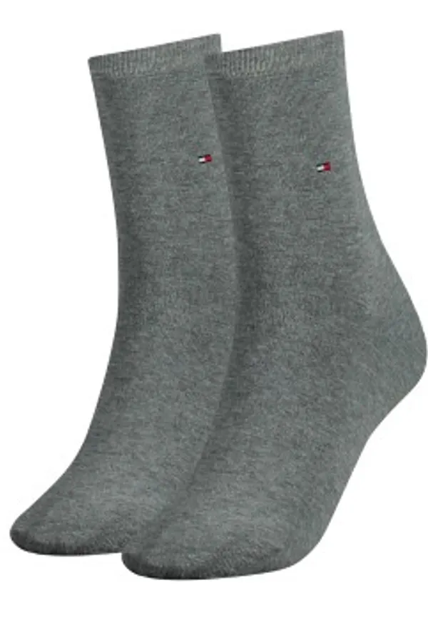 Tommy Hilfiger Strumpor 2P Women Classic Casual Socks Grå Strl 39/42 Dam